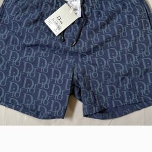 Dior Men's Blue Logo Athletic Shorts 100%AUTHENTIC. ALL ITEMS AUTHENTIC UNLESS S